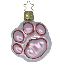 画像をギャラリービューアに読み込む, 【グラスオーナメント】フットプリント ピンク/Foot Print Pink