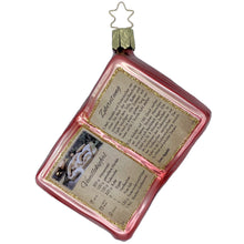 画像をギャラリービューアに読み込む, 【グラスオーナメント】クリスマスレシピブック/Christmas Recipe Book