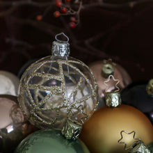 画像をギャラリービューアに読み込む, 【オリジナルグラスボール】ジオメトリー・ゴールド/Geometry gold