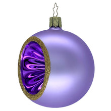 画像をギャラリービューアに読み込む, 【グラスオーナメント】ラグジュアリー ライラック/Luxury Lilac 8cm