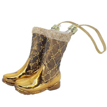 画像をギャラリービューアに読み込む, 【グラスオーナメント】ラグジュアリーブーツ・ブラウン/Luxury boots brawn