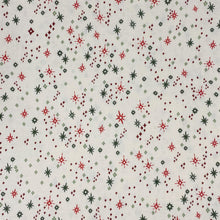 画像をギャラリービューアに読み込む, 【生地】moda fabrics/Good News Great Joy ( STARRY SNOWFALL/SNOW)