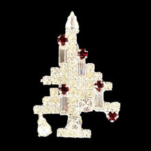 画像をギャラリービューアに読み込む, 【ジュエリー】クリスタルキャンドルツリー・ブローチ/Crystal candle tree brosche☆全2種