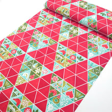 画像をギャラリービューアに読み込む, 【2024NEW】【生地】moda fabrics /WINTERLY(CHRISTMAS TREE MOSAIC/CRIMSON)