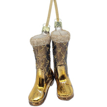 画像をギャラリービューアに読み込む, 【グラスオーナメント】ラグジュアリーブーツ・ブラウン/Luxury boots brawn