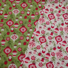 画像をギャラリービューアに読み込む, 【2024NEW】【生地】moda fabrics /Once Upon A Christmas( BAUBLES ON BRANCHES/SNOW)