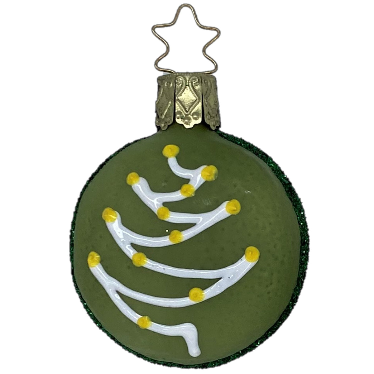 グラスオーナメント】マカロン ツリー ガラス オーナメント ドイツ製