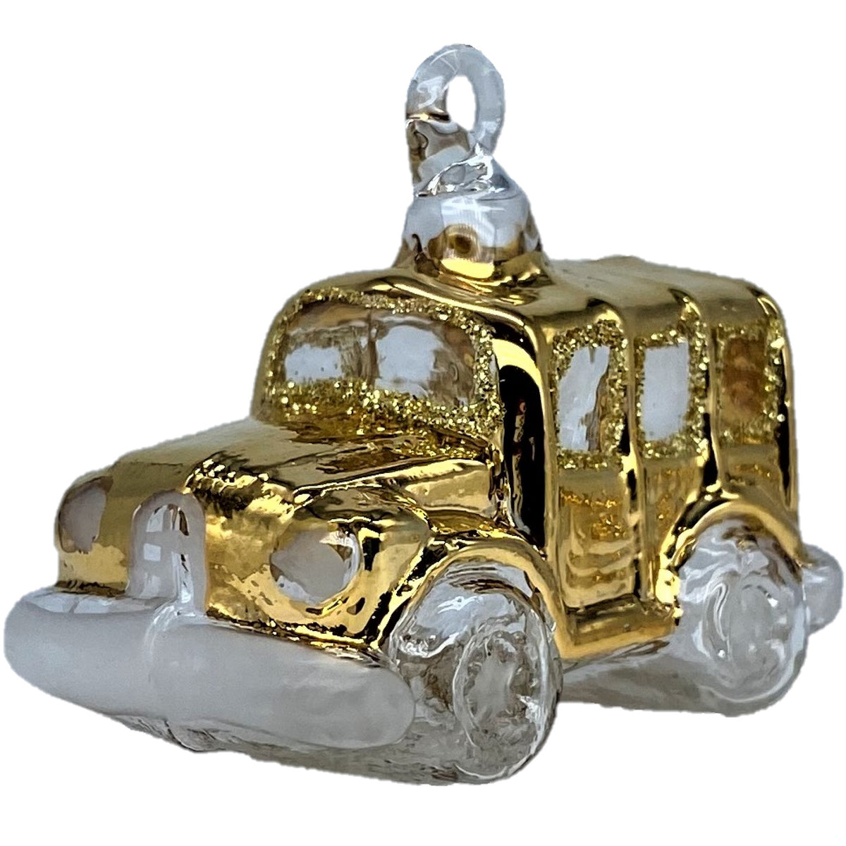 【24Kグラスオーナメント】24Kジープ/24K Jeep ガラス オーナメント ドイツ製 クリスマスマーケット 北欧 364日 クリスマス