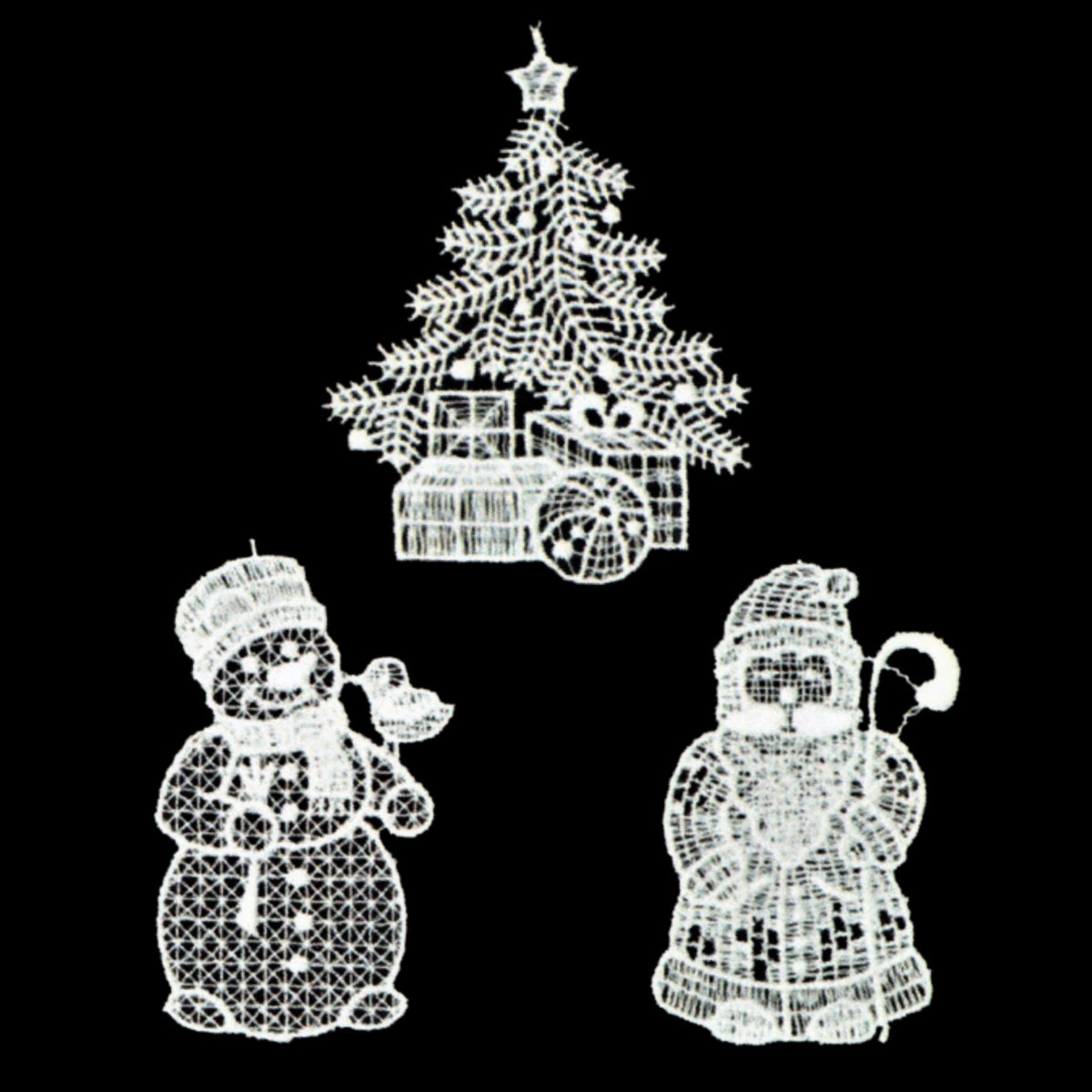 ドイツ製レース】ホワイトBセット レース オーナメント ドイツ製 クリスマスマーケット 北欧 364日 クリスマス イブ – 代官山  クリスマスカンパニー