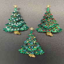 画像をギャラリービューアに読み込む, 【スワロフスキージュエリー】フォレストツリーブローチ/Forest tree brooch