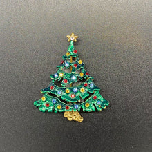 画像をギャラリービューアに読み込む, 【スワロフスキージュエリー】フォレストツリーブローチ/Forest tree brooch