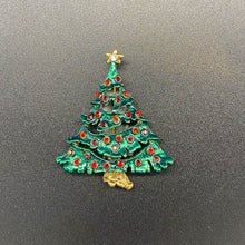 画像をギャラリービューアに読み込む, 【スワロフスキージュエリー】フォレストツリーブローチ/Forest tree brooch