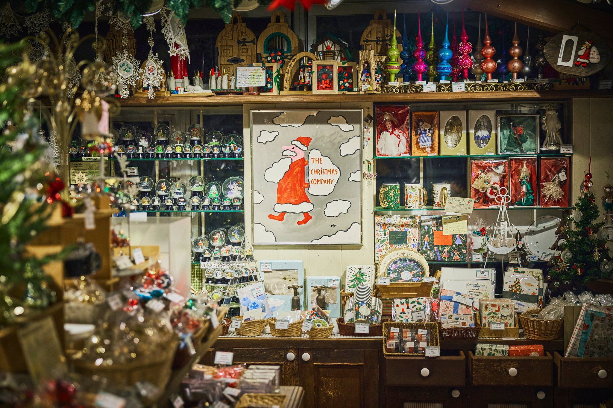 代官山Christmas Company 
キャンディケイン グラスオーナメント 代官山 クリスマスカンパニー