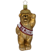 画像をギャラリービューアに読み込む, 【グラスオーナメント】ベルリンベア/Berlin Bear
