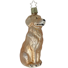 画像をギャラリービューアに読み込む, 【グラスオーナメント】ゴールデンレトリバー/Golden Retriever
