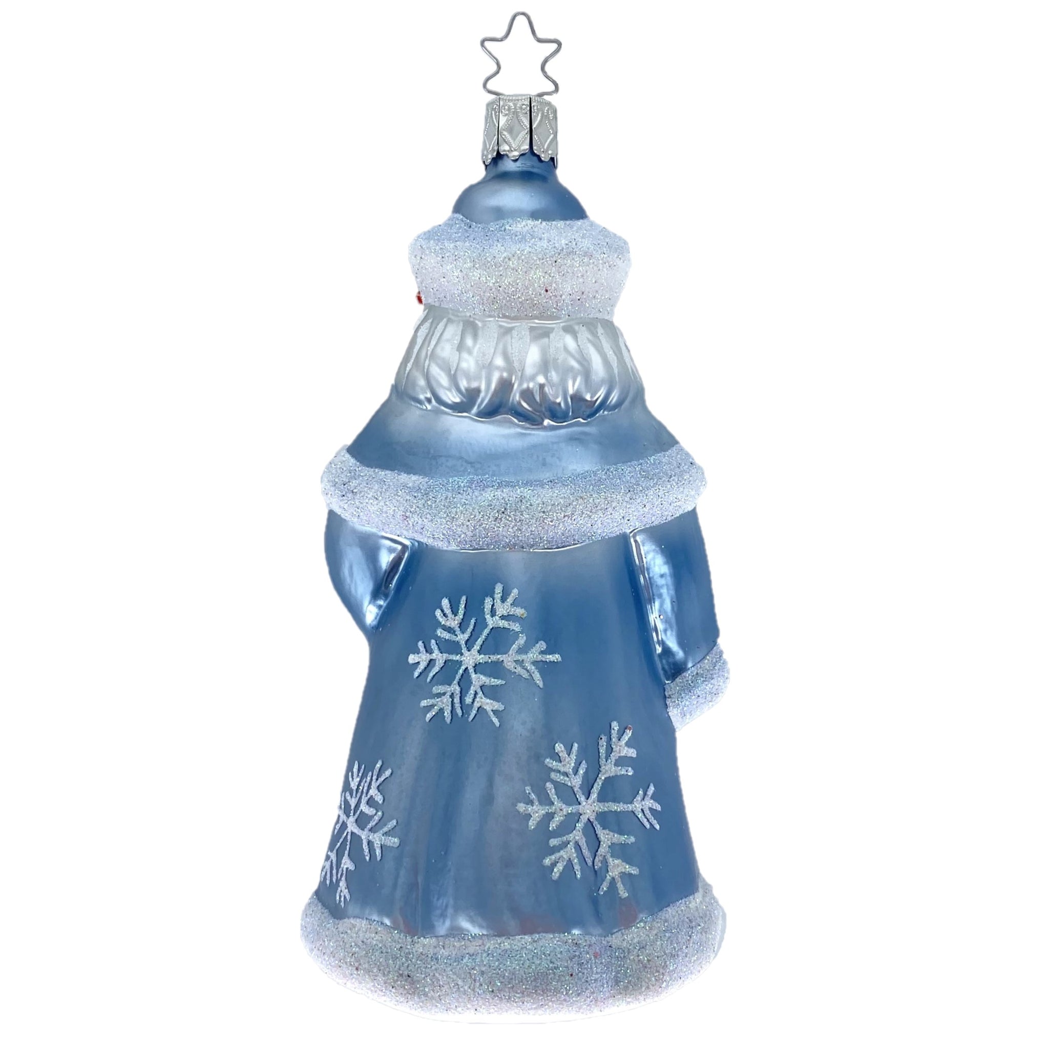 グラスオーナメント】フロステッドサンタクロース/Frosted Santa