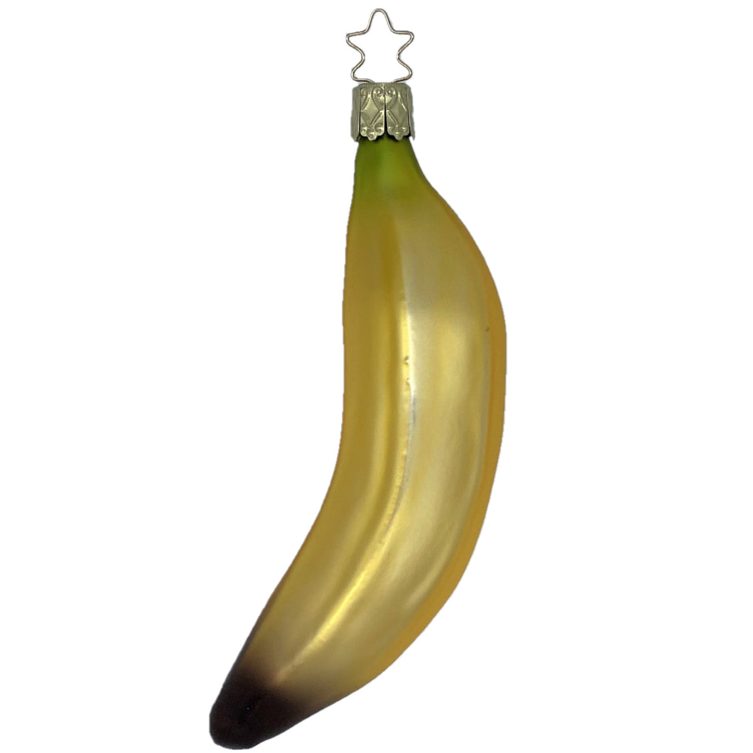 【グラスオーナメント】バナナ/Banana