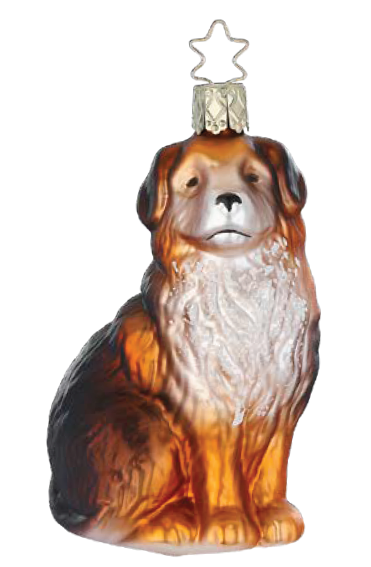 【グラスオーナメント】バーニーズマウンテンドック/Bernese Mountain Dog