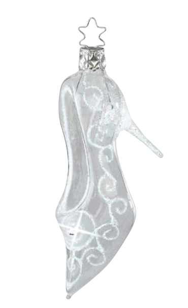 【グラスオーナメント】シンデレラシューズ/Cinderella Slipper