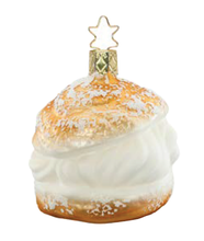 画像をギャラリービューアに読み込む, 【グラスオーナメント】シュークリーム/Cream puff
