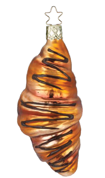 【グラスオーナメント】クロワッサン/Croissant