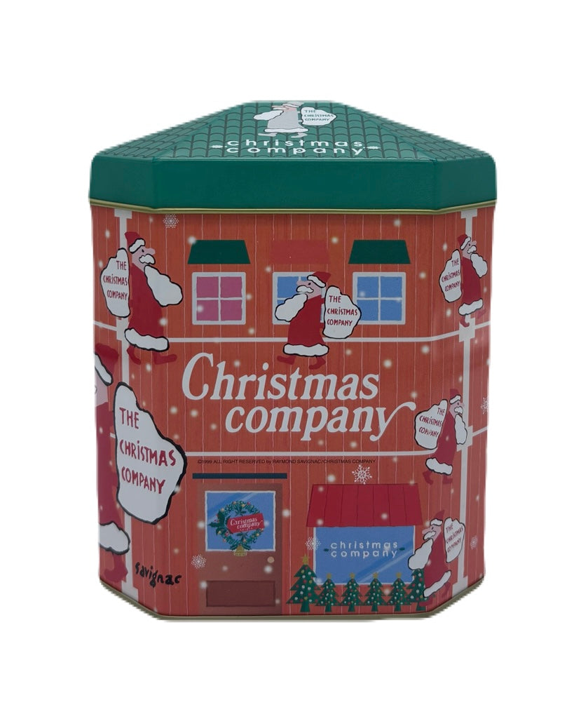 【コラボレーションクッキー】クリスマスカンパニー×泉屋東京店/クリスマスクッキー缶・クリスマスタウン2025/Christmas company × IZUMIYA Tokyo-ten cookie tin Christmas town 2025