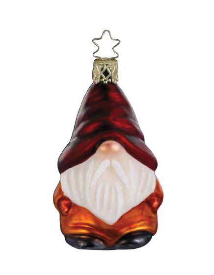 【グラスオーナメント】ノームジョイ/Gnome Jonte