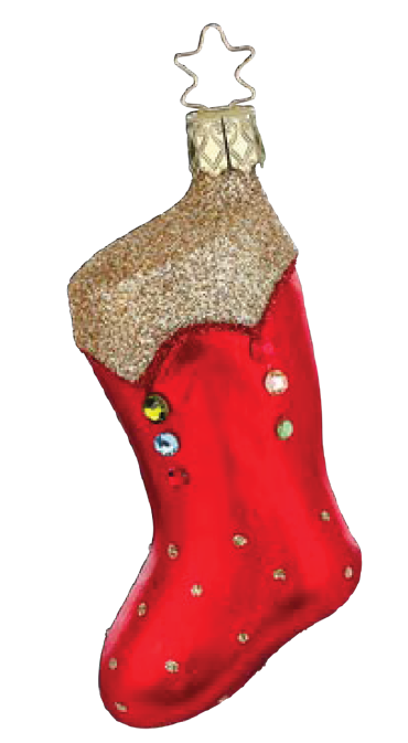 【グラスオーナメント】マグニフィセントストッキング/Magnificent Stocking