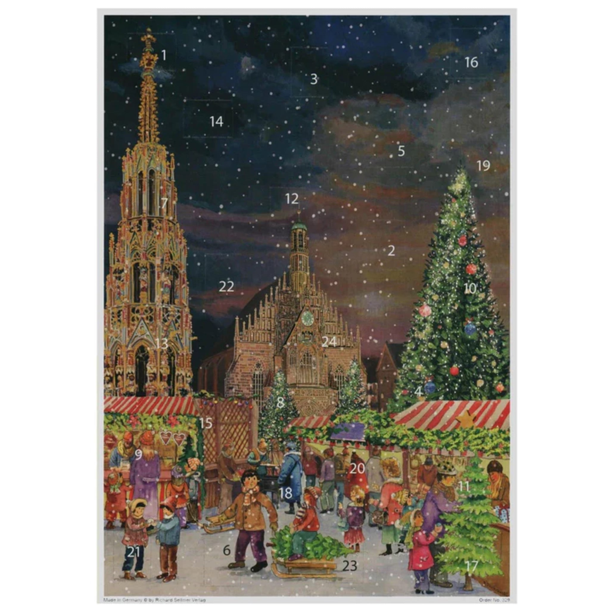 ★ぽこ★ アドベントカレンダー　クリスマスナイト　APJ Amazon.co.jp: [インテリア雑貨]アドベントカレンダー/スレイ