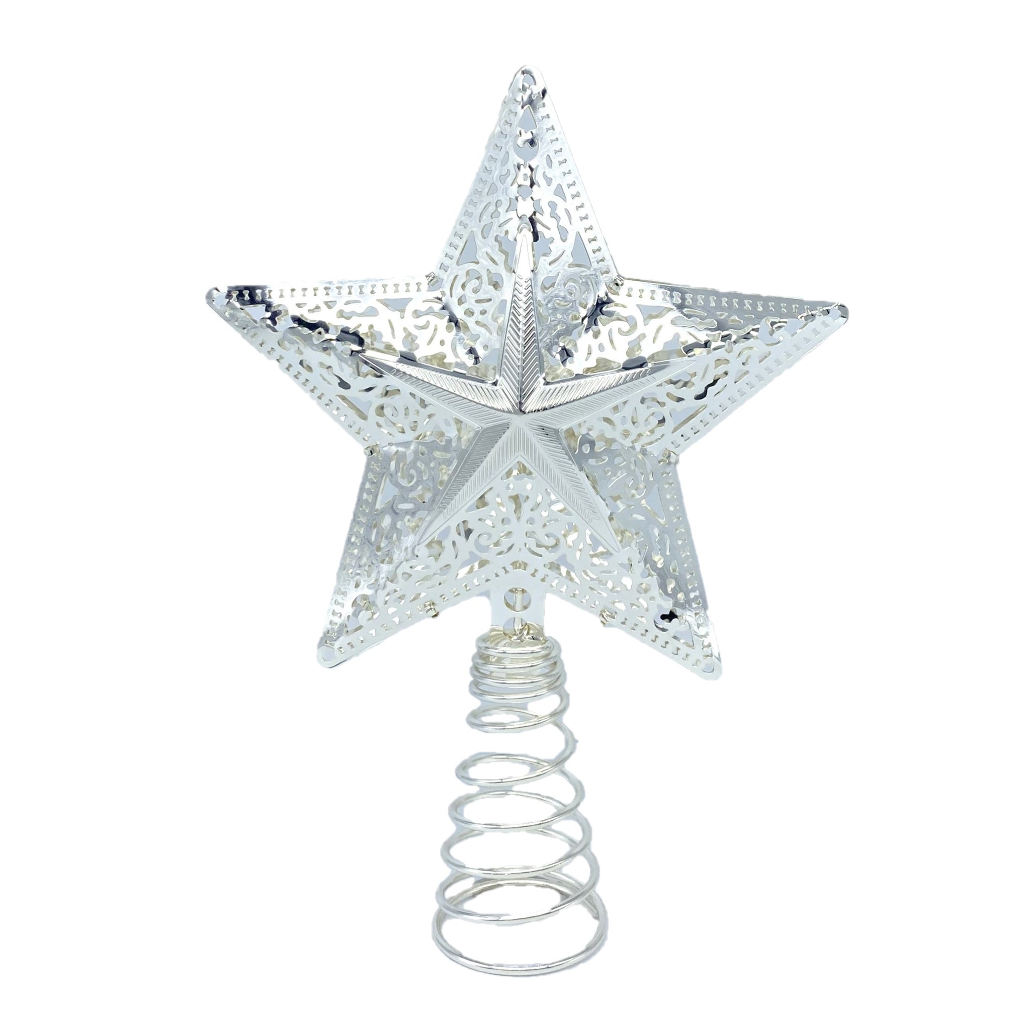 ツリートップ】メタルシャイニースター☆全2種 メタル ツリー