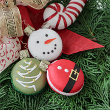 画像をギャラリービューアに読み込む, 【グラスオーナメント】マカロン サンタ/Macaron Santa
