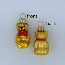 画像をギャラリービューアに読み込む, 【グラスオーナメント】ミニベアゴールド/Mini bear gold
