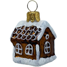 画像をギャラリービューアに読み込む, 【グラスオーナメント】ジンジャーブレッドハウス/Gingerbread house
