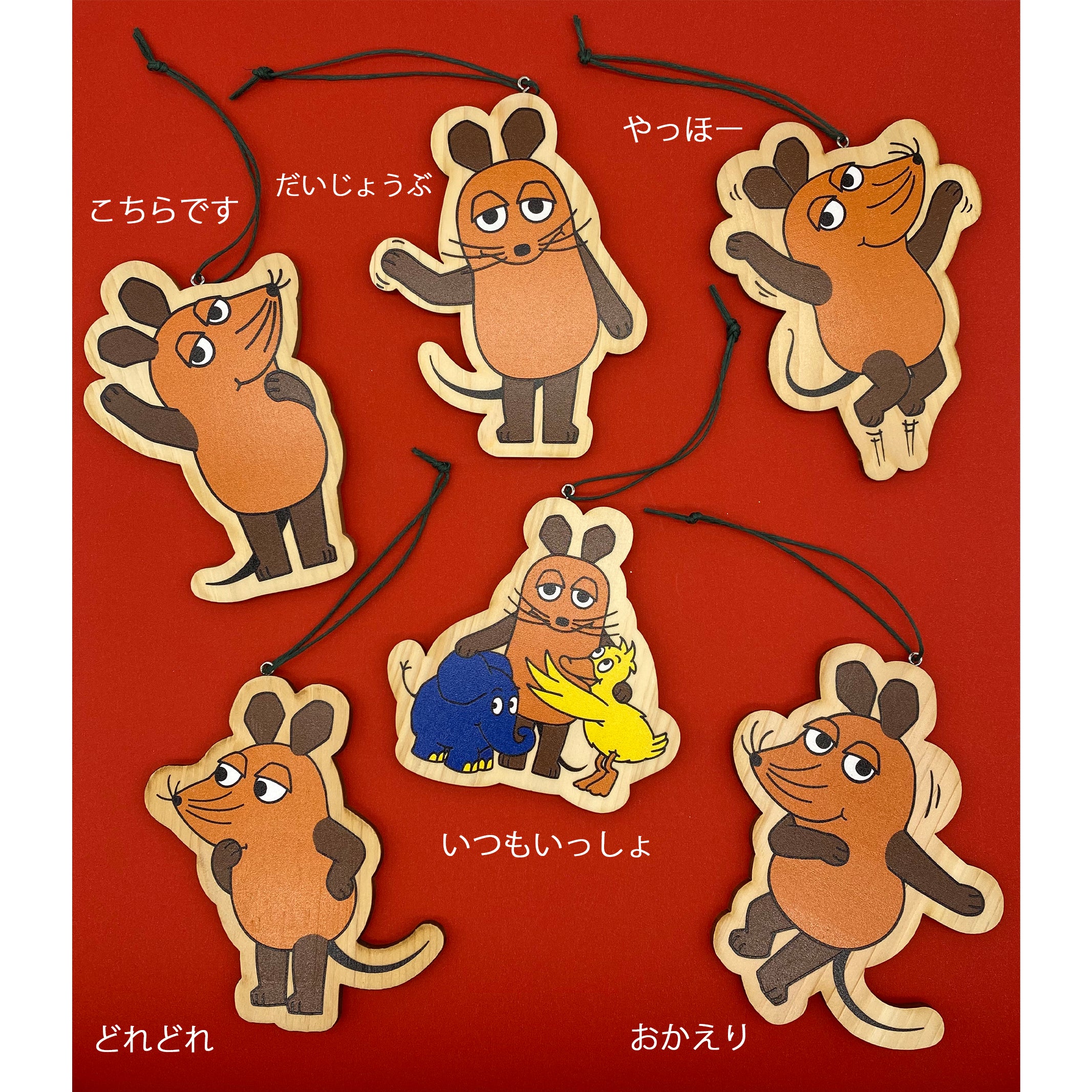 ❤カントリー雑貨 へばりつく おねむりうさちゃんシリーズりんごの 