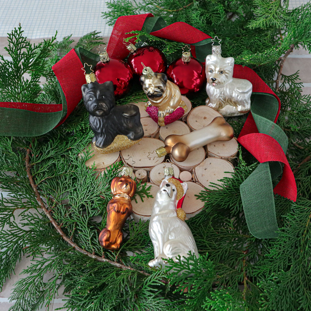 グラスオーナメント】ドッグトリーツ ガラス オーナメント ドイツ製