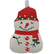 画像をギャラリービューアに読み込む, 【オーナメント】スノーマン レッド/Snowman Red
