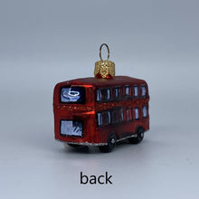 画像をギャラリービューアに読み込む, 【グラスオーナメント】ミニロンドンバス/Mini London Bus

