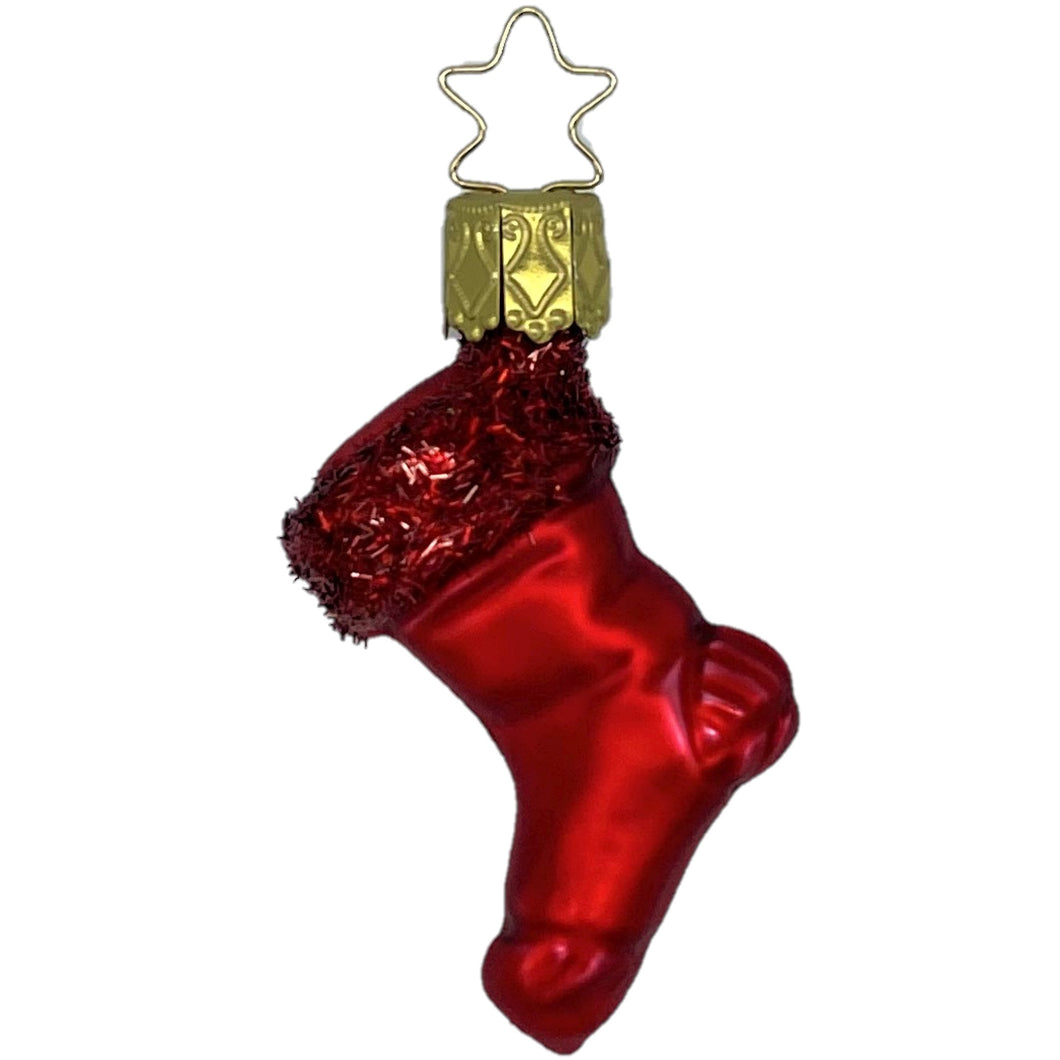 【グラスオーナメント】ミニソックス/Mini stocking