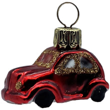 画像をギャラリービューアに読み込む, 【グラスオーナメント】ミニカーレッド/Mini car red
