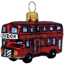 画像をギャラリービューアに読み込む, 【グラスオーナメント】ミニロンドンバス/Mini London Bus
