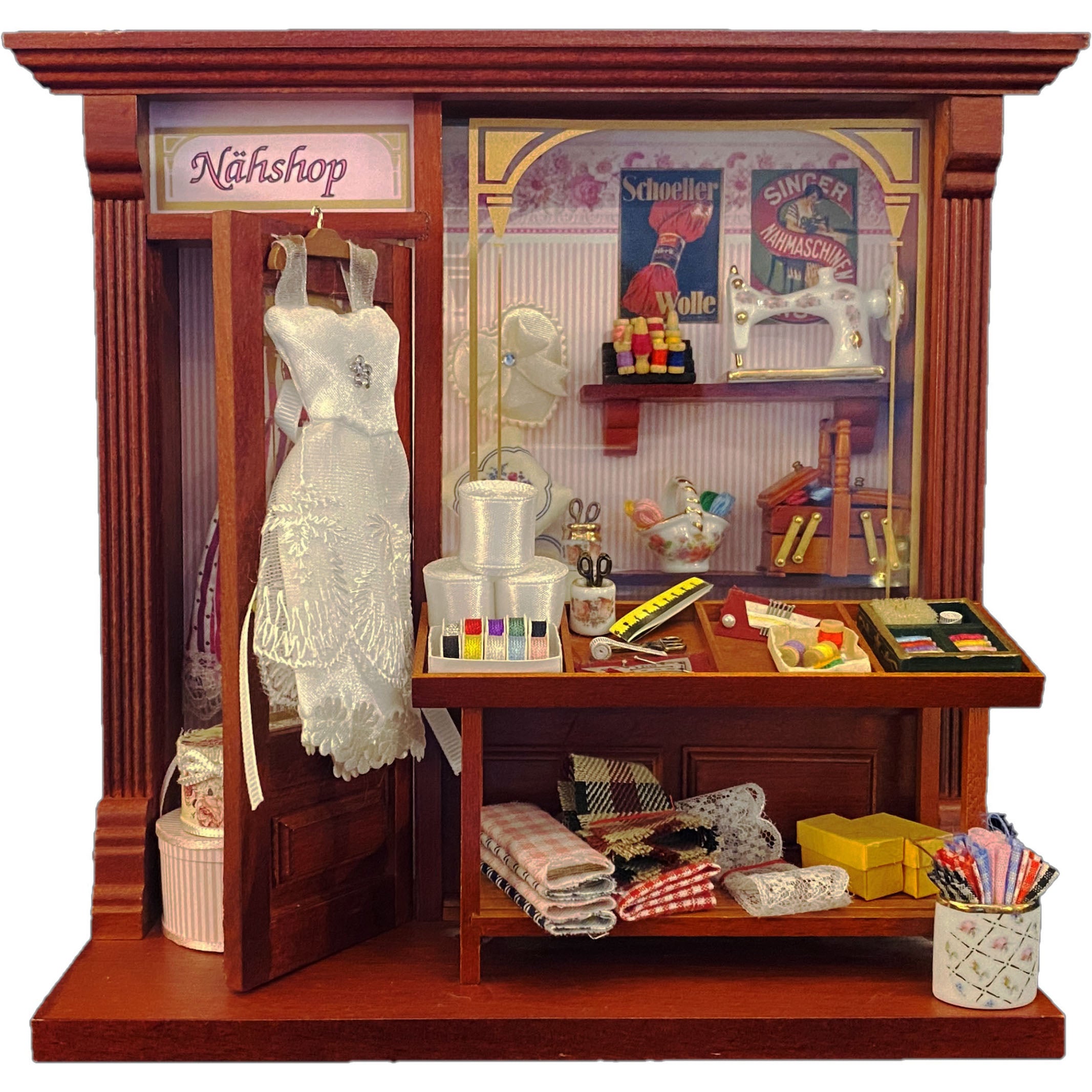 ドールハウス　ミニチュアクリスマスショップへようこそ ミニチュアコレクション】ホビーショップ/Hobby shop Reutter ドール