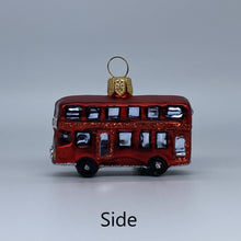 画像をギャラリービューアに読み込む, 【グラスオーナメント】ミニロンドンバス/Mini London Bus
