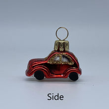 画像をギャラリービューアに読み込む, 【グラスオーナメント】ミニカーレッド/Mini car red
