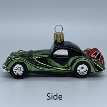 画像をギャラリービューアに読み込む, 【グラスオーナメント】クラッシックカーRoadster/Classic Car Roadster
